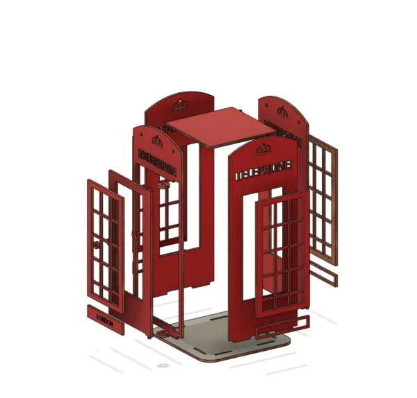 Classic British Phone Booth - Image 5