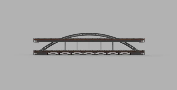 Model bridge H0 scale trains - Image 10