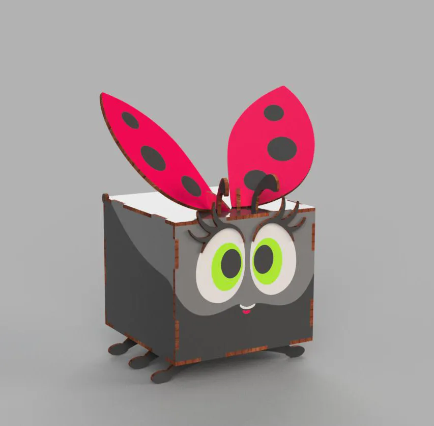 Gift Box Ladybug