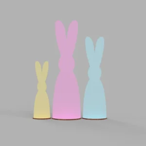 Standing Bunny Easter Ornaments Easter