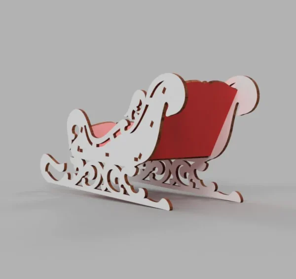 Christmas sleigh for gifts - Image 2