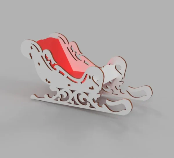 Christmas sleigh for gifts - Image 3