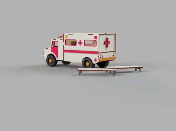 Ambulance 3D model - Image 3