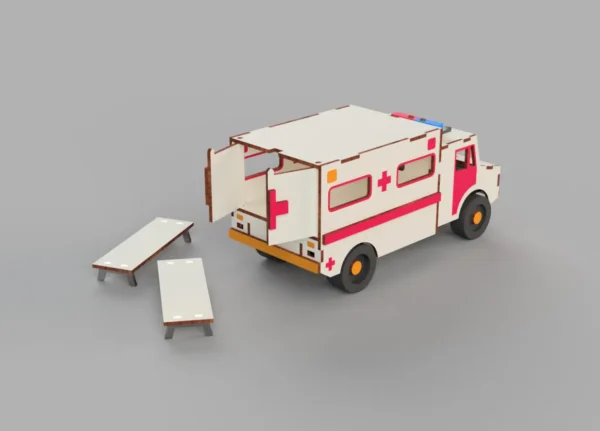 Ambulance 3D model - Image 4
