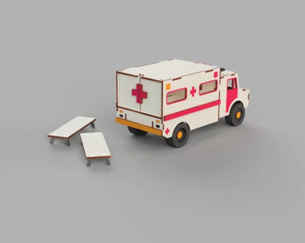 Ambulance 3D model - Image 5
