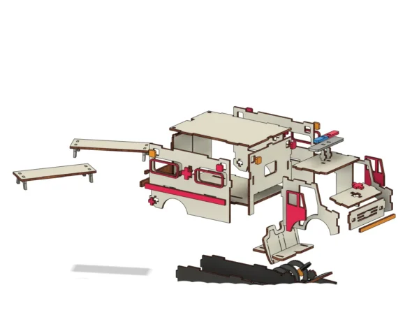 Ambulance 3D model - Image 7