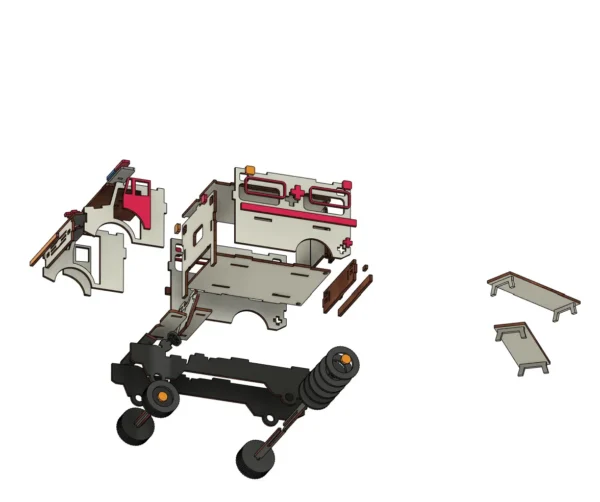 Ambulance 3D model - Image 9