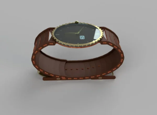 Elegant Modern Wooden Coffee Table - Image 2