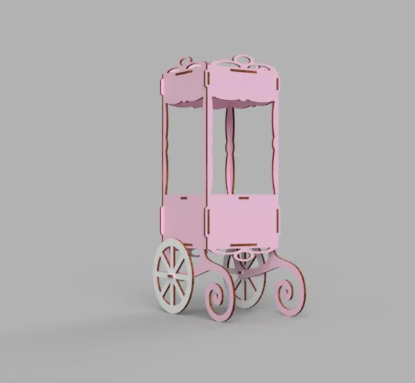 Flower cart wagon - Image 3