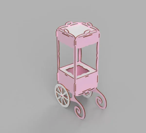 Flower cart wagon - Image 4