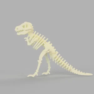 T - rex 3d model dinosaur skeleton