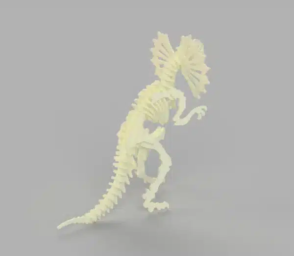 Ceratops dinosaur skeleton mockup - Image 3