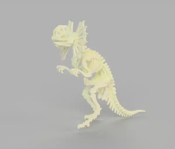 Ceratops dinosaur skeleton mockup - Image 4