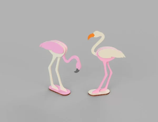 Flamingo Stand Room Decor - Image 3