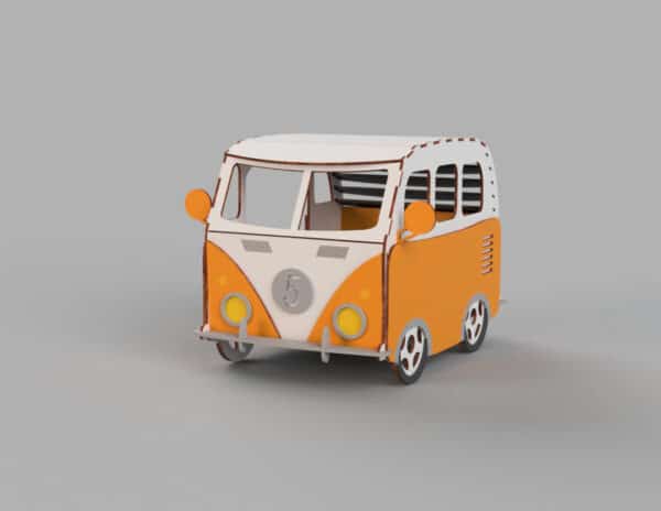 Pet House Laser Cut Digital File for Cats & Dogs - Image 3