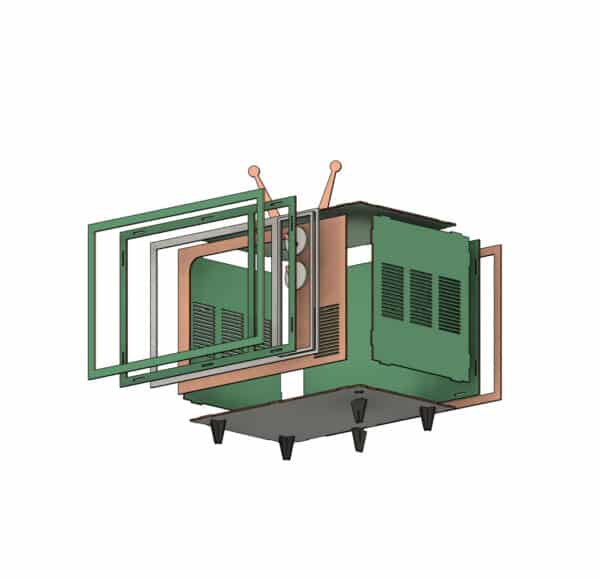 TV Cat bed  Pet bet  Animal Project Thick  Laser cutting files - Image 7