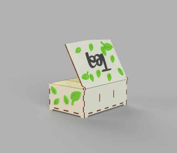 3D Tea boxes tea holder laser cut - Image 4