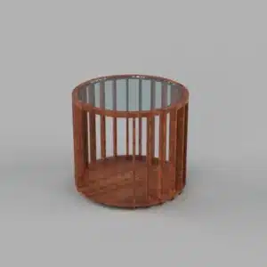 Luxury Wooden Cat Bed & Side Table | Laser Cut SVG/DXF