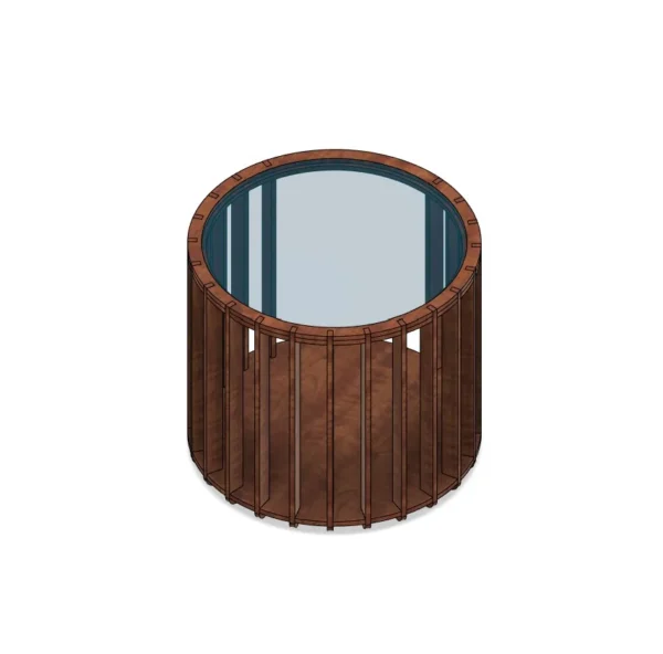 Luxury Pet Furniture Wooden Cat Bed with Stylish Side Table Design - Image 5