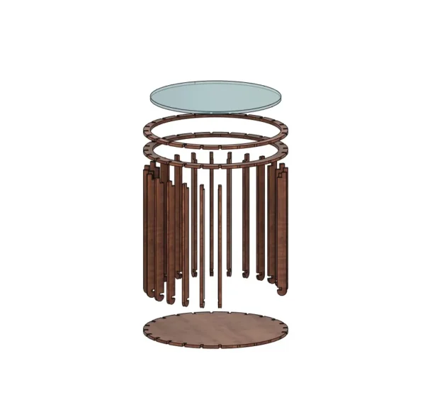 Luxury Pet Furniture Wooden Cat Bed with Stylish Side Table Design - Image 6