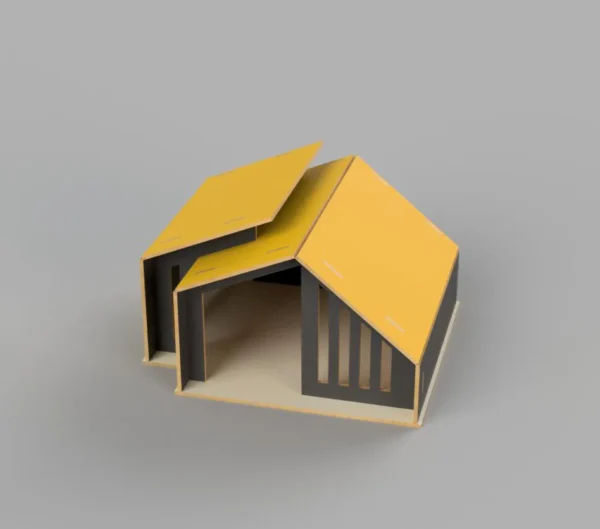 Modern house for cats or small dogs construction plans - Image 3