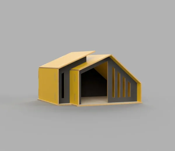 Modern house for cats or small dogs construction plans - Image 5
