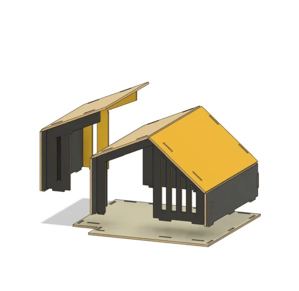 Modern house for cats or small dogs construction plans - Image 6