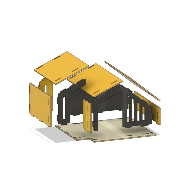 Modern house for cats or small dogs construction plans - Image 7