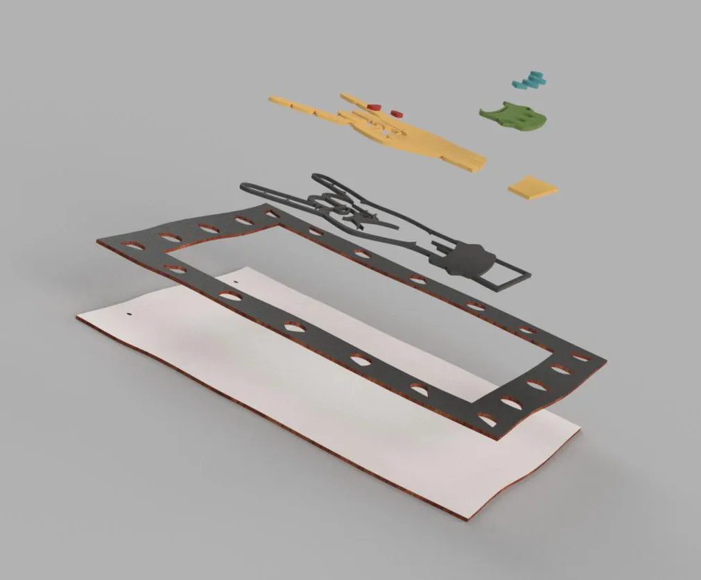 Punk Music Plywood Wall Decor - Image 7